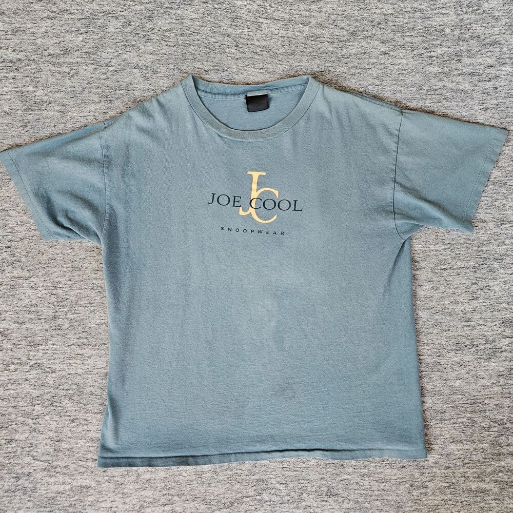 Vintage Snoopy Joe Cool Snoop Wear Single Stitch T Shirt Men's Large USA
